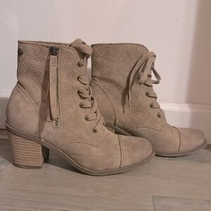 Roxy faux suede lace-up boots-Women’s 7
